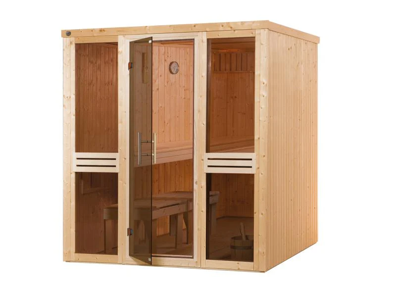 Weka Elementsauna Kaarina 2, inkl. 4,5 kW Ofen mit digitaler Steuerung - Image 4