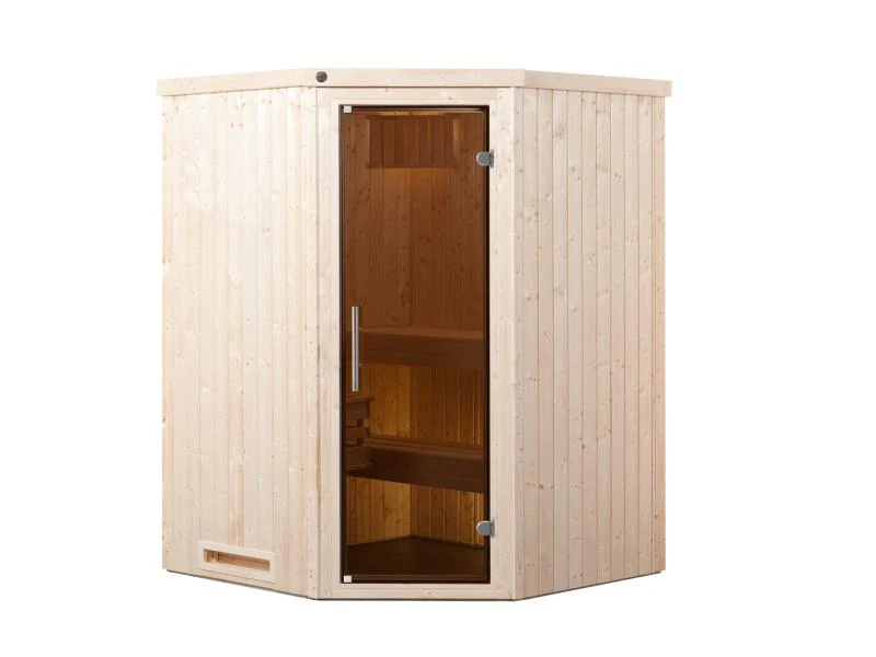 Weka Elementsauna Kiruna 1 GT inkl. 3,6 kW Kompakt-Ofenset (230 V)