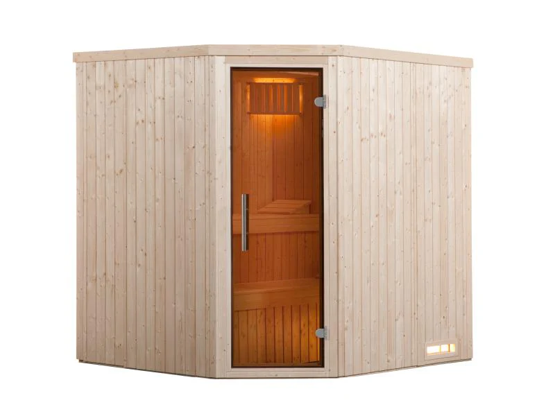 Weka Elementsauna KIRUNA 2 GT inkl. 4,5 kW BioS-Ofenset (230 V) - Image 3