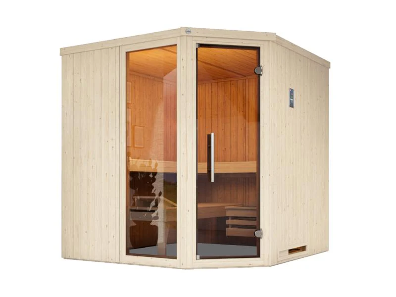 Weka Elementsauna Varberg 3 GTF Trend inkl. 7,5 kW OS-Ofenset - Image 3