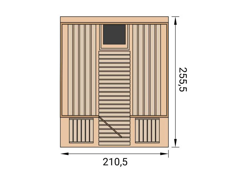 Weka Fasssauna FS 198 im Set mit 9 kW Saunaofen OS - Image 3
