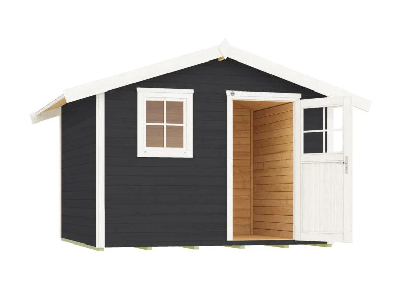 Weka Gartenhaus 123 Gr. 4 anthrazit - Image 3