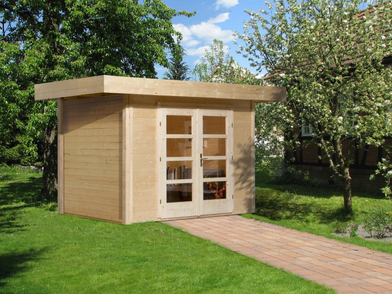 Weka Gartenhaus 126 Plus Gr. 1 natur