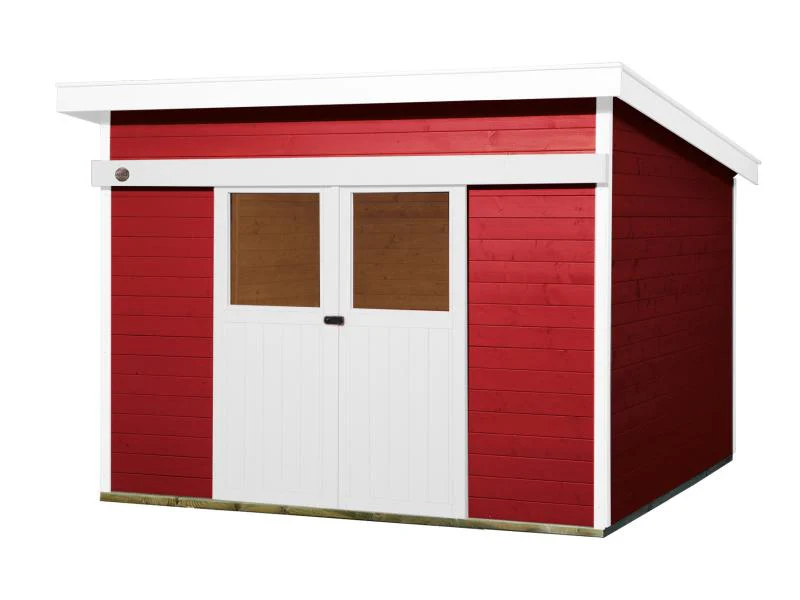 Weka Gartenhaus 225 Größe 1 schwedenrot - Image 2