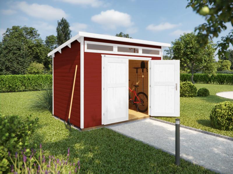 Weka Gartenhaus 264 Gr. 3 21 mm schwedenrot
