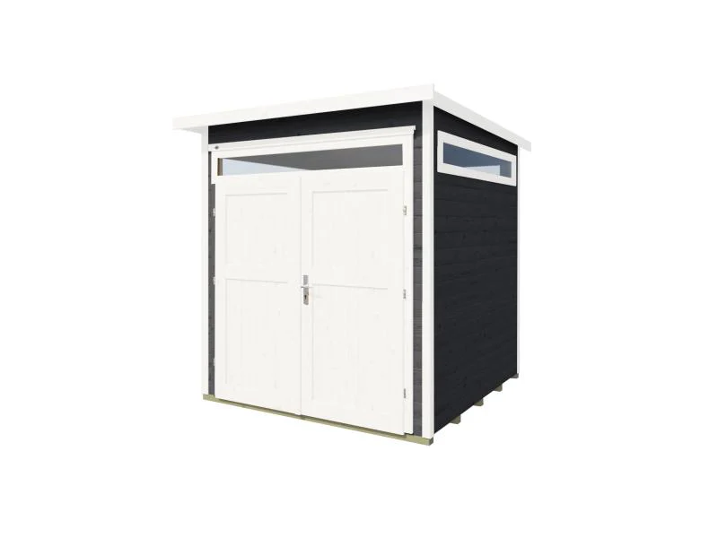 Weka Gartenhaus 265 Gr. 1 21 mm anthrazit - Image 3