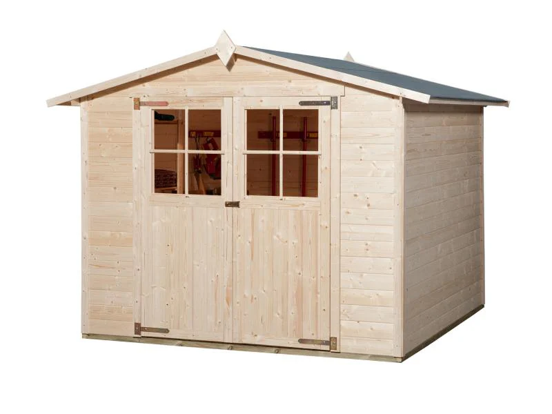 Weka Gartenhaus 316 Größe 3 mit Doppeltür natur - Image 2