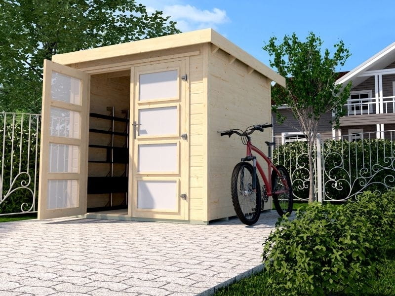 Weka Gartenhaus 321 Größe 4 natur