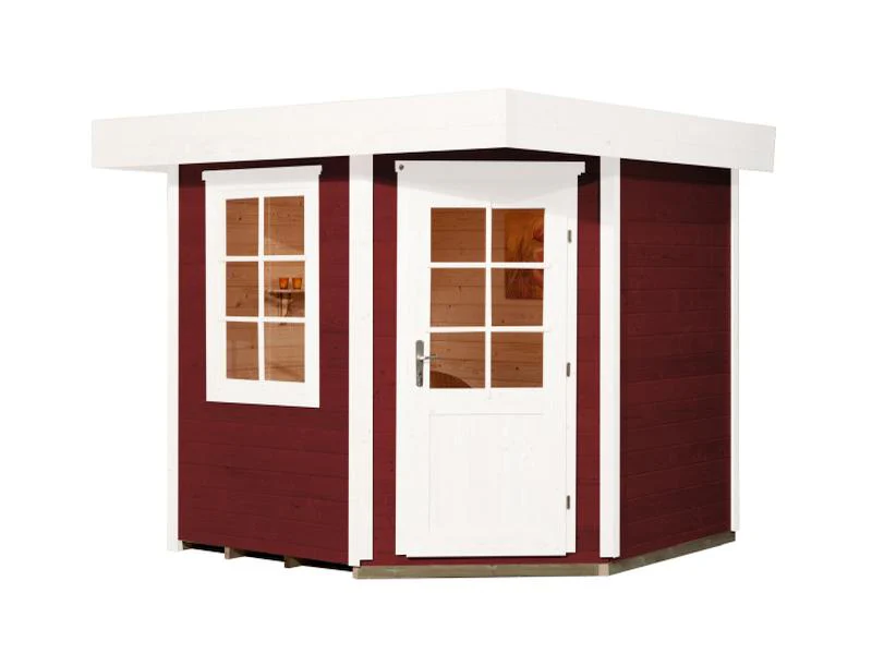 Weka Gartenhaus 5-Eck-Haus 213 Gr 1 schwedenrot - Image 2