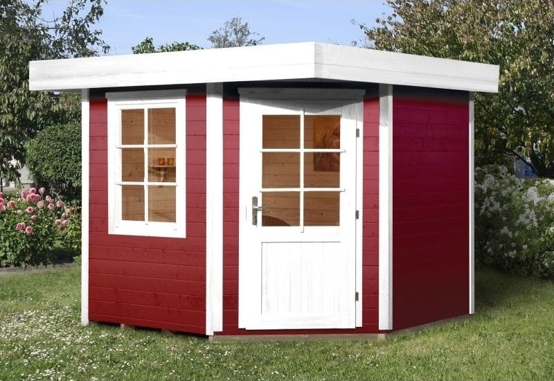 Weka Gartenhaus 5-Eck-Haus 213 Gr 2 schwedenrot - Image 2