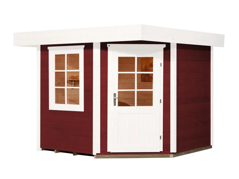 Weka Gartenhaus 5-Eck-Haus 213 Gr 2 schwedenrot - Image 3