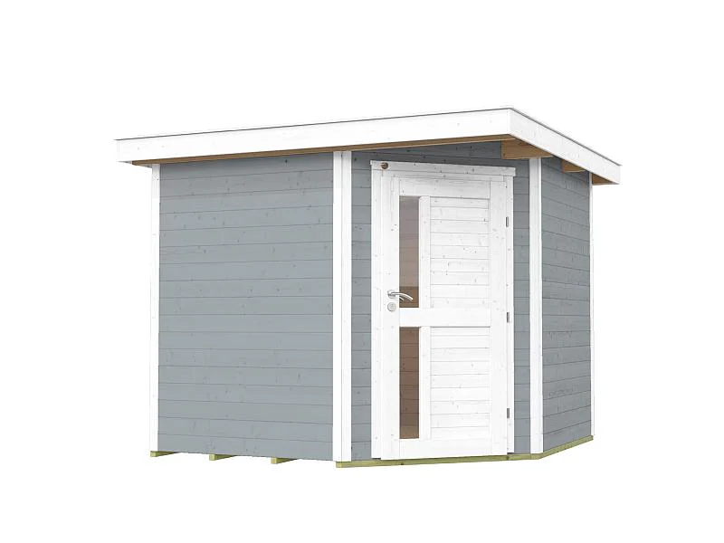Weka Gartenhaus 5-Eck-Haus 229 A Gr 2 grau - Image 3