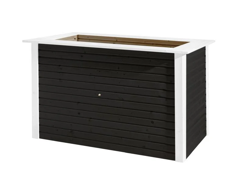Weka Hochbeet 669 120 x 80 cm in anthrazit / weiss - Image 3