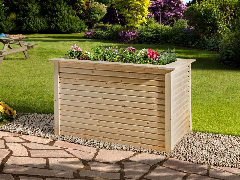 Weka Hochbeet 669 120 x 80 cm natur