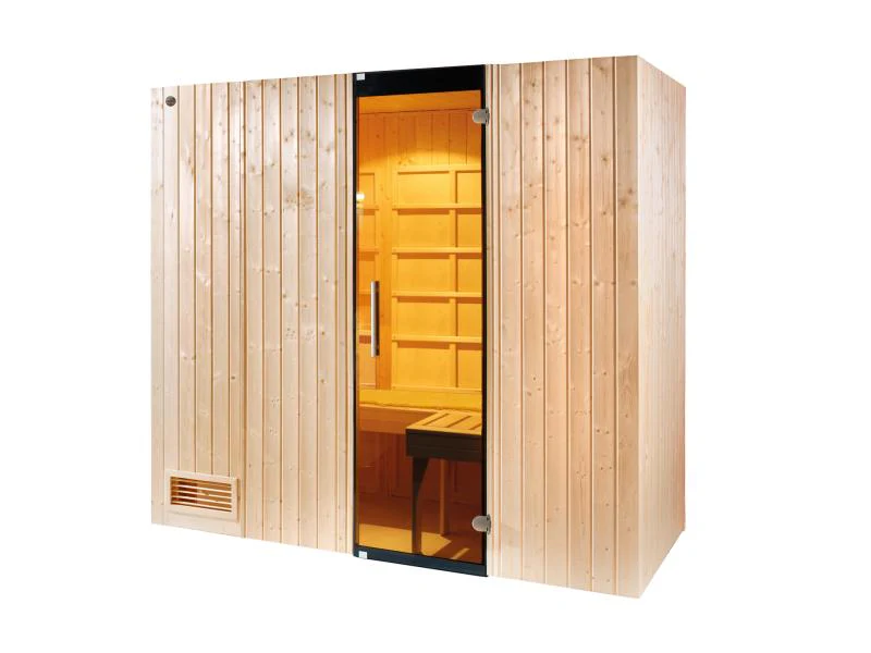Weka Infrarot-Sauna-Kombikabine Uppsala mit Flächenstrahlern und Saunaofen 3,6 kW - Image 3