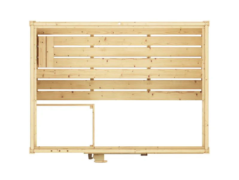 Weka Massivholzsauna Valida 2 GTF, inkl. 4,5 Bioofen digitale Steuerung (BioS), mit Fenster - Image 8