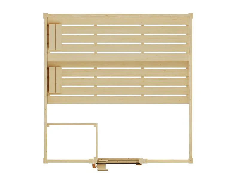 Weka Massivholzsauna Valida 3 GT, inkl. 5,4 kW Ofen Kompakt integr. Steuerng, Ganzglastür - Image 6