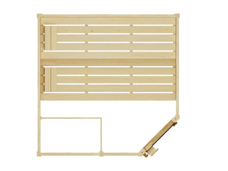 Weka Massivholzsauna Valida Eck 1,8 GT, inkl. 7,5 kW Ofen mit digitaler Steuerung - Image 6