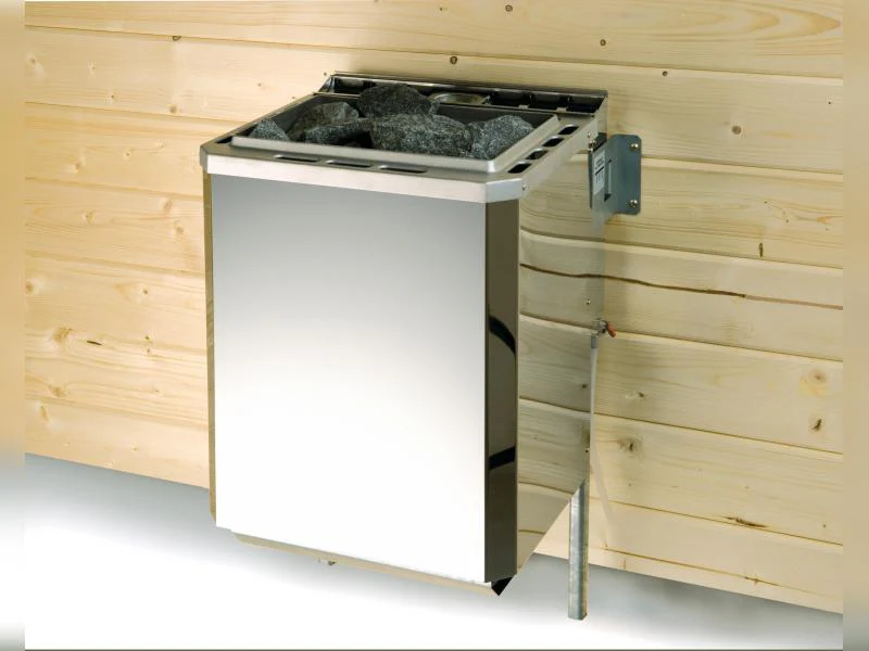 Weka Massivholzsauna Valida Eck 1 GTF, inkl. 7,5 kW Bioofen digitale Steuerung (BioS), mit Ganzglast - Image 4