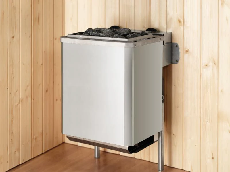 Weka Massivholzsauna Valida Eck 2 GTF, inkl. 9 kW Ofen Kompakt integr. Steuerung, Ganzglastür und Fe - Image 4