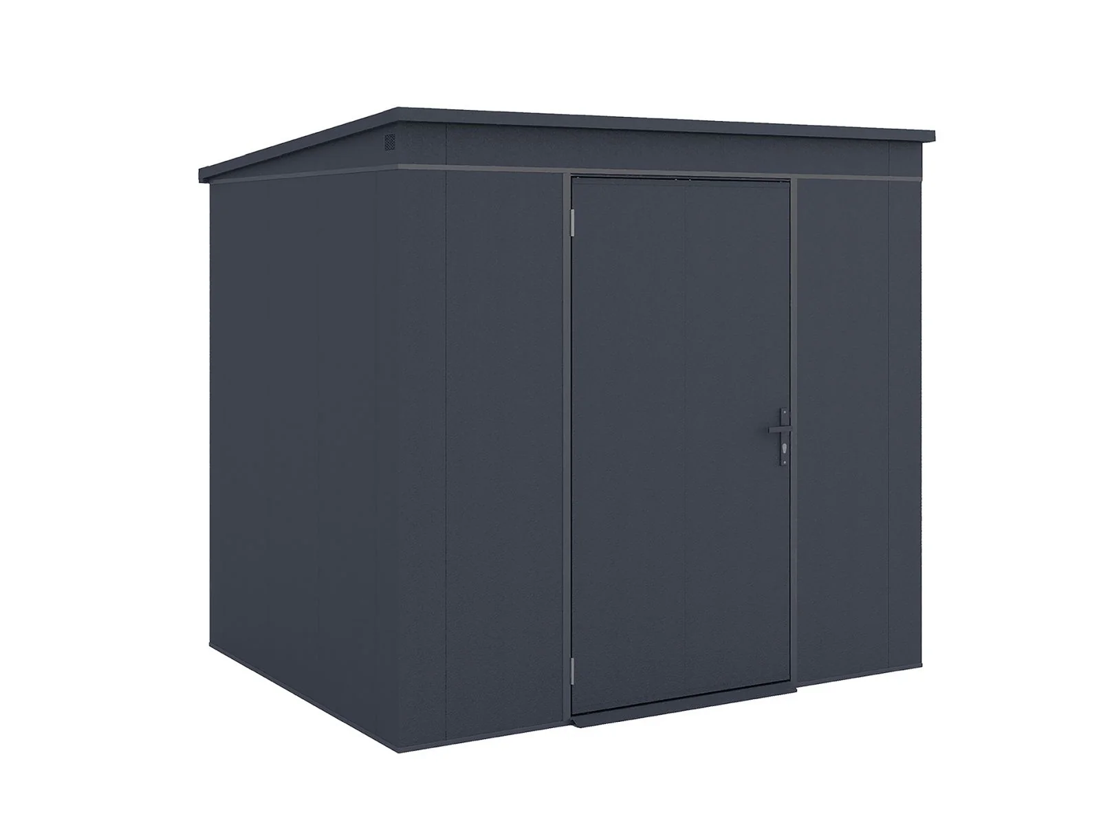 Weka Metallgerätehaus Gary 237x187 cm - anthrazit - Image 11