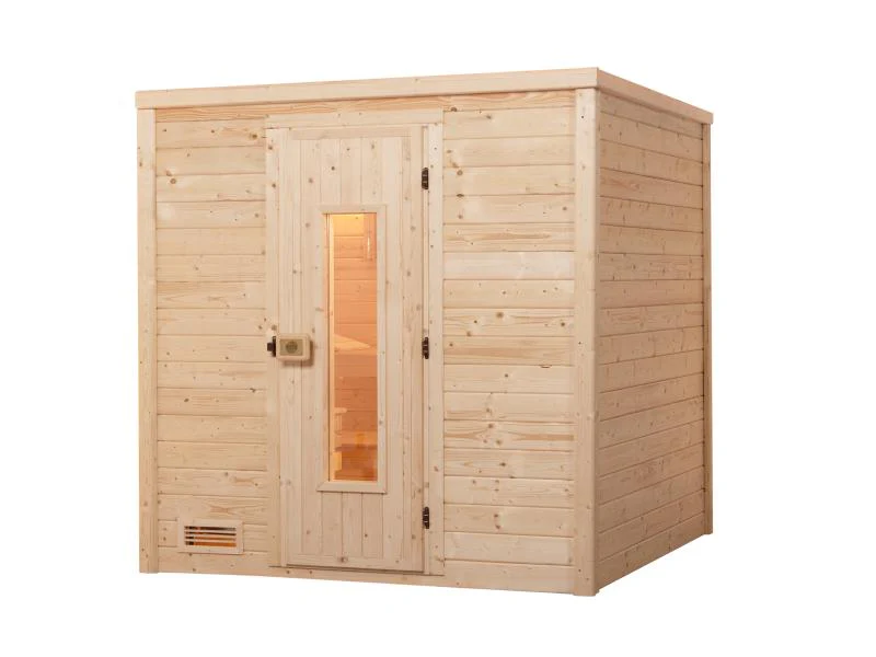 Weka Premium-Massivholzsauna 45 mm Bergen 1,8 HT - Image 2