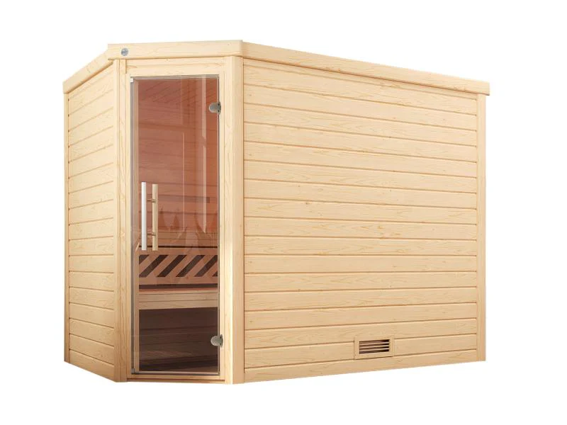 Weka Premium-Massivholzsauna 45 mm Turku 3 GT - Image 3