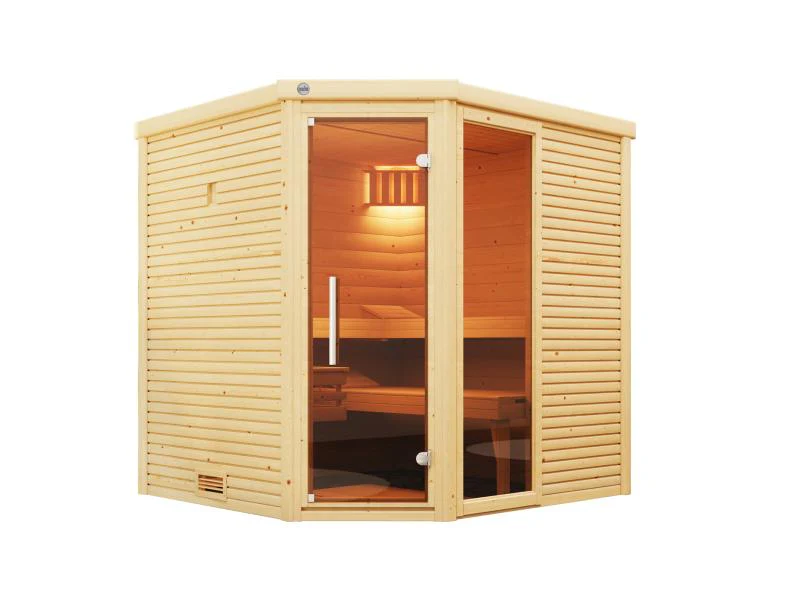 Weka Premium Massivholzsauna Cubilis 2 GTF - inklusive Montage und Lieferung - Image 3