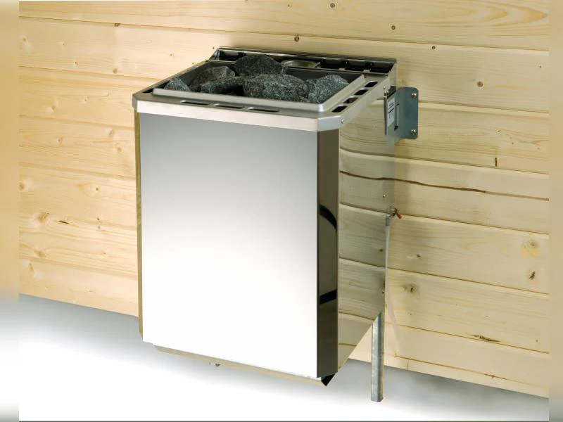 Weka Premium Sauna Bergen 2, inkl. Sparset mit 7,5 kW Bios inkl. Steuerung, Ganzglastür - Image 6
