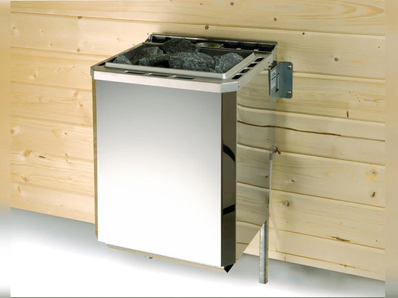 Weka Premium Sauna Bergen 2, inkl. Sparset mit 7,5 kW Bios inkl. Steuerung, Ganzglastür und Fenster - Image 4
