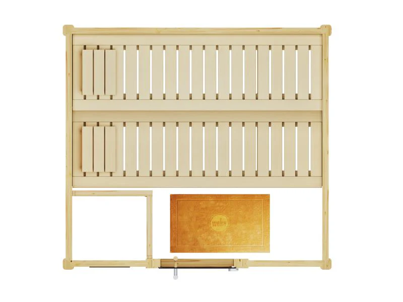 Weka Sauna Bergen Gr. 1,8 GT, inkl. 5,4 Ofen Kompakt integr. Steuerung - Image 6