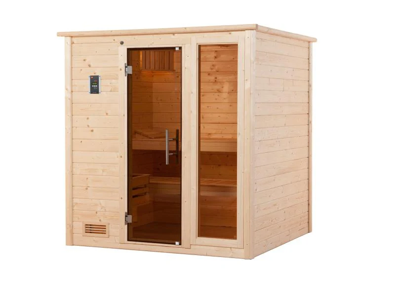 Weka Sauna Bergen Gr. 1,8 inkl. 7,5 kW BioS - Image 2