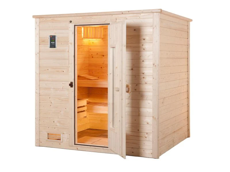 Weka Sauna Bergen Gr. 1,8 inkl. 7,5 kW OS - Image 2