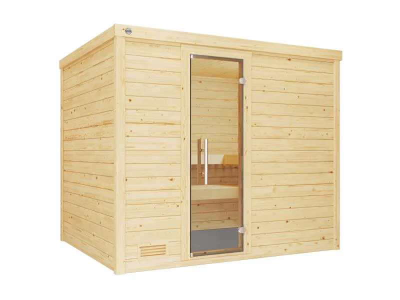 Weka Sauna Bergen Gr. 3 GT, inkl. 9 kW Bioofen digitale Steuerung (BioS) - Image 2