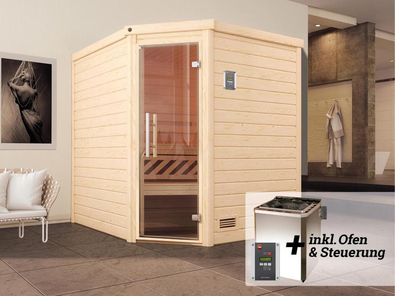 Weka Sauna Turku Gr. 2 inkl. 7,5 kW BioS