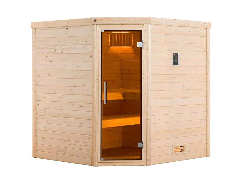 Weka Sauna Turku Gr. 2 inkl. 7,5 kW BioS - Image 2