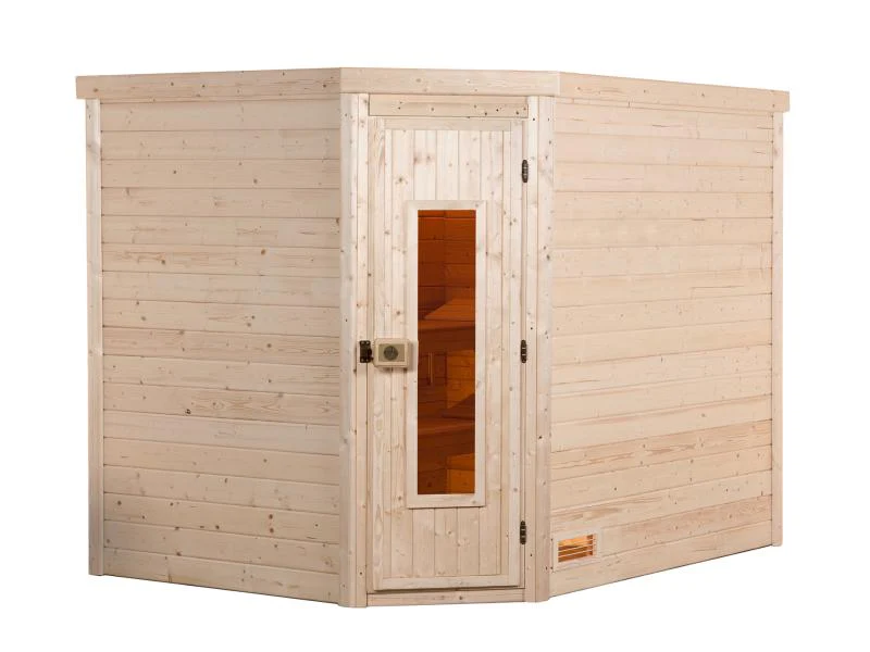 Weka Sauna Turku Gr. 3 HT, inkl. 9 kW Ofen mit digitaler Steuerung (OS) - Image 2
