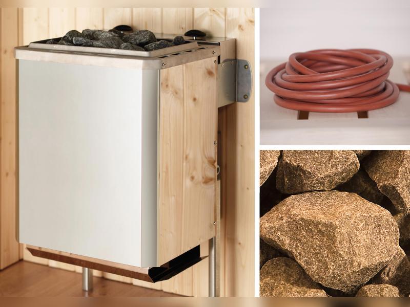 Weka Sauna Valida Gr.1 im Set mit 5,4 kW K Ofen intgr. Steuerung / Glastür und Fenster - Image 4