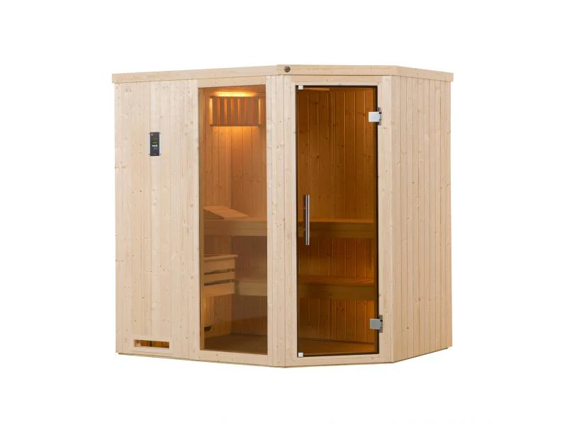 Weka Sauna Varberg Gr. 1 inkl. 7,5 kW BioS - Image 2