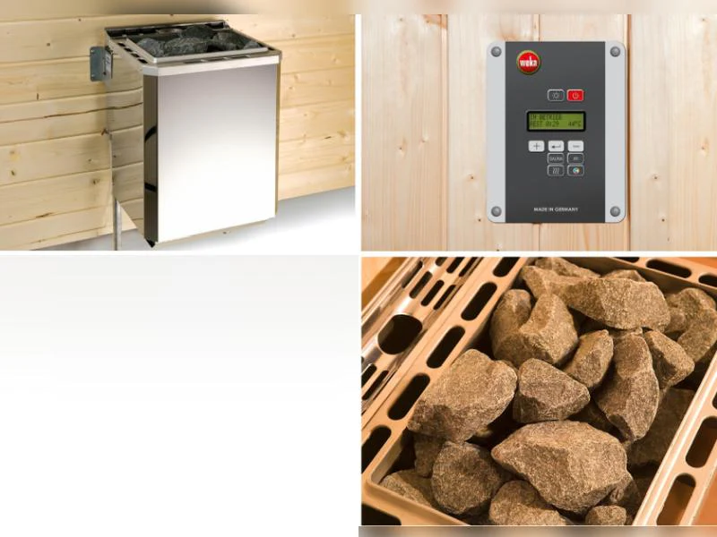 Weka Sauna Varberg Gr. 2 inkl. 7,5 kW BioS - Image 3
