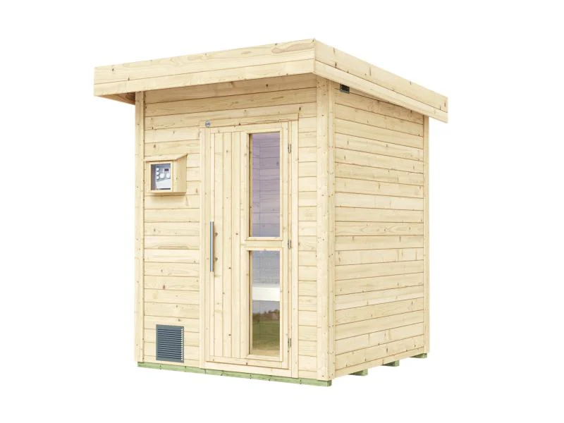 Weka Saunahaus Naantali inkl. 9 kW BioS mit externer Steuerung - Image 2