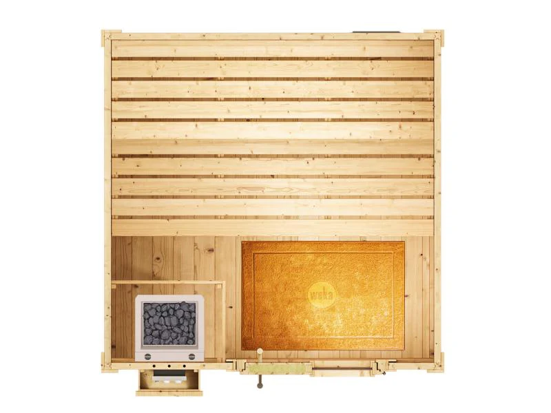 Weka Saunahaus Naantali inkl. 9 kW BioS mit externer Steuerung - Image 9