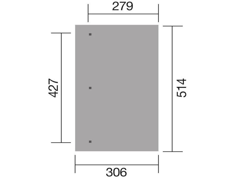 Weka Terrassenüberdachung 671 Größe 4 kdi - Image 4