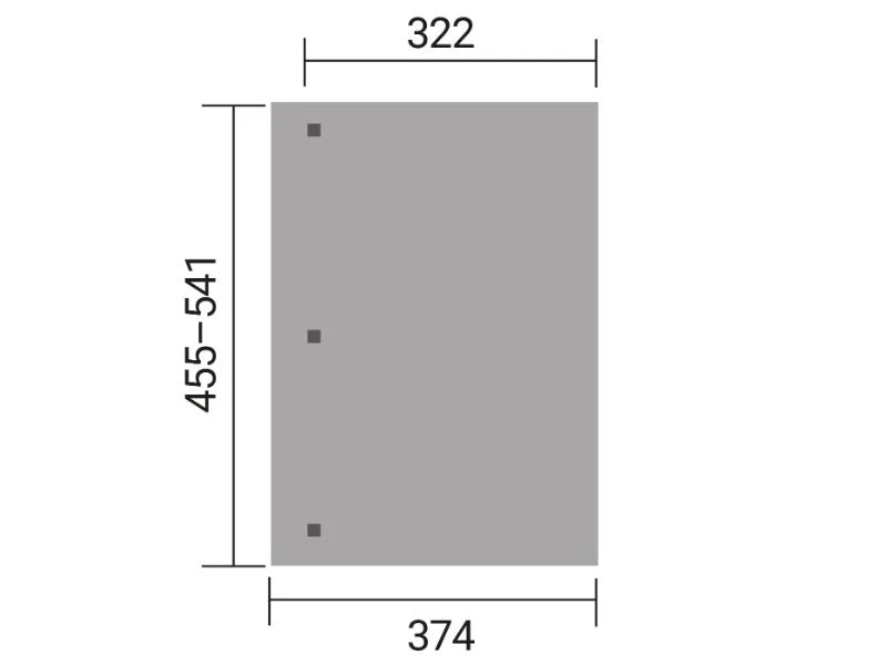 Weka Terrassenüberdachung 672 Größe 4 - Image 3