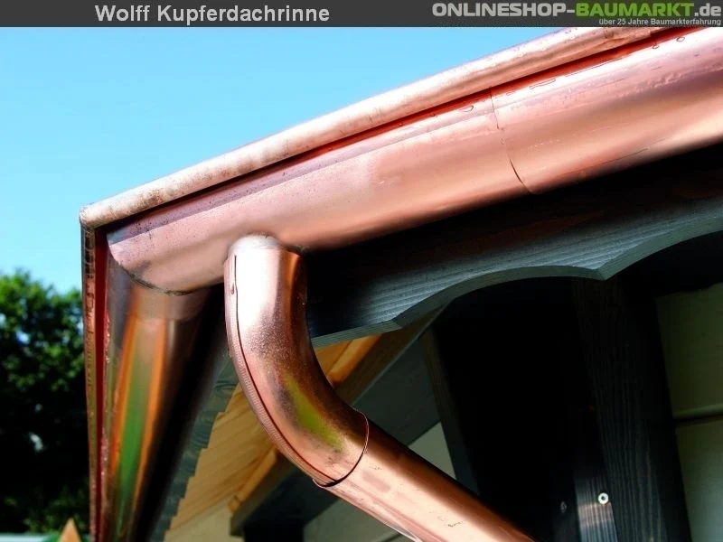 Wolff Dachrinne Kupfer Kette