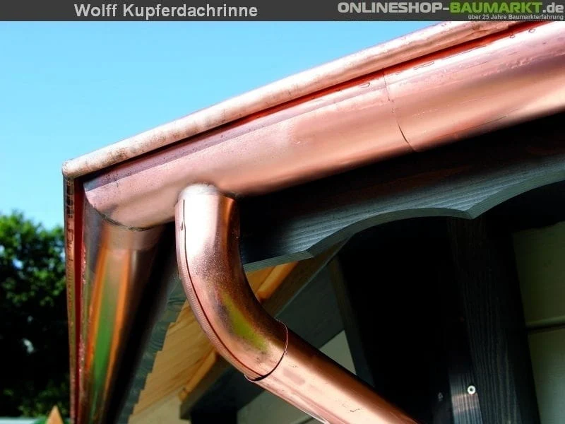 Wolff Dachrinne Kupfer Kette