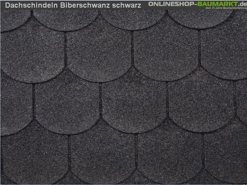 Wolff Dachschindeln Biberschwanz schwarz 32  Pakete - Image 2