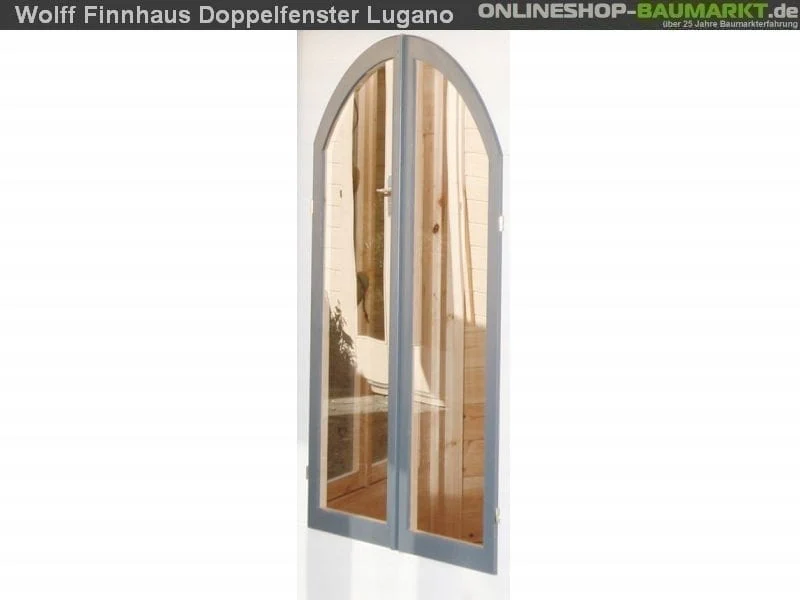 Wolff Finnhaus Doppelfenster geschlossen für Lugano 3 Stück