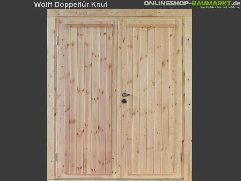 Wolff Finnhaus Doppeltür Knut XL 58