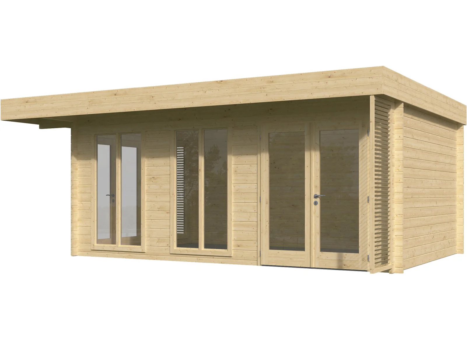 Wolff Finnhaus Gartenhaus Haldis 5335, 44 mm - Image 4